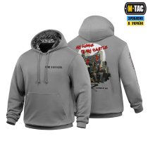 M-Tac кофта Hoodie My Home is my Castle light grey