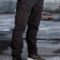 Зимові військові штани Soft Shel (софтшел) чорні
