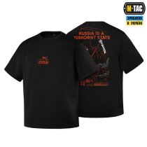 M-Tac футболка russia is a terrorist state Cotton Hard Black