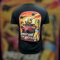 Футолка *Prepare for Battle* чорна