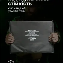 Балістичний пакет для тактичного килимка 1 клас 35х25 ТМ Балістика