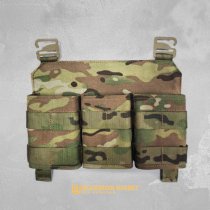 Панель з фіксатором під три магазини Warrior Spirit WS3 Multicam