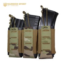 Панель під магазини з резинкою потрійна Warrior Spirit WS3-R
