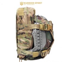 Рюкзак тактичний добовий з клапаном для шолома Warrior Spirit WS-R MULTICAM