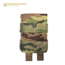 Підсумок тактичний під магазин з фіксатором одинарний Warrior Spirit WS1 Multicam